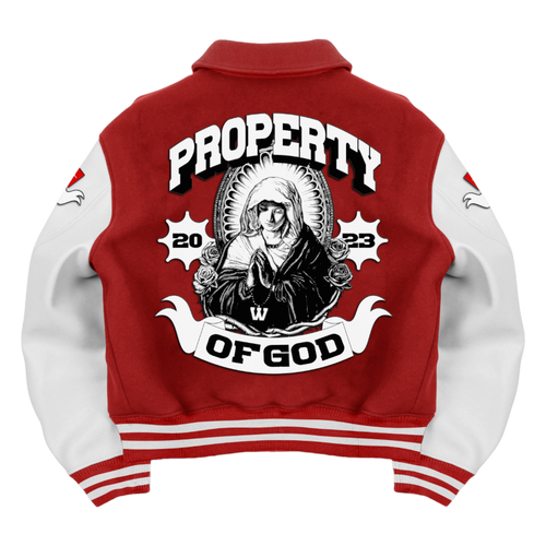 Angelic Attire Varsity Jacket