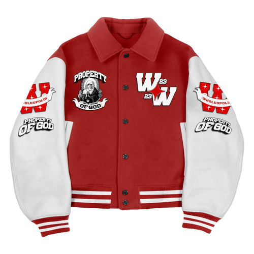 Angelic Attire Varsity Jacket