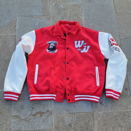 Angelic Attire Varsity Jacket