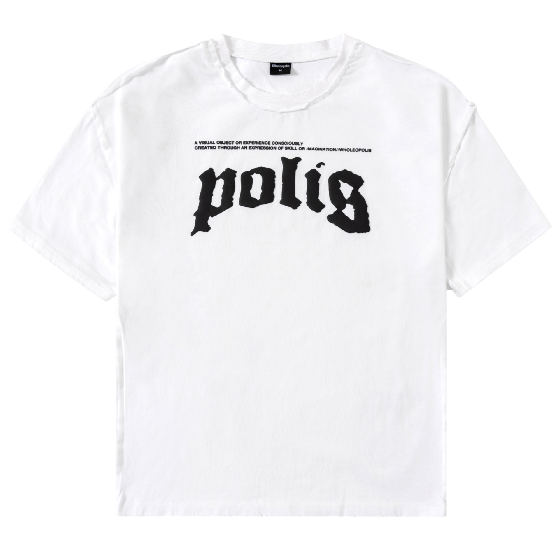 White Chaos Tee