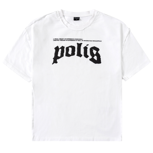 White Chaos Tee