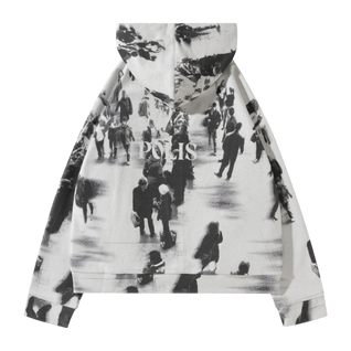 Felpa con cappuccio celtica marrone