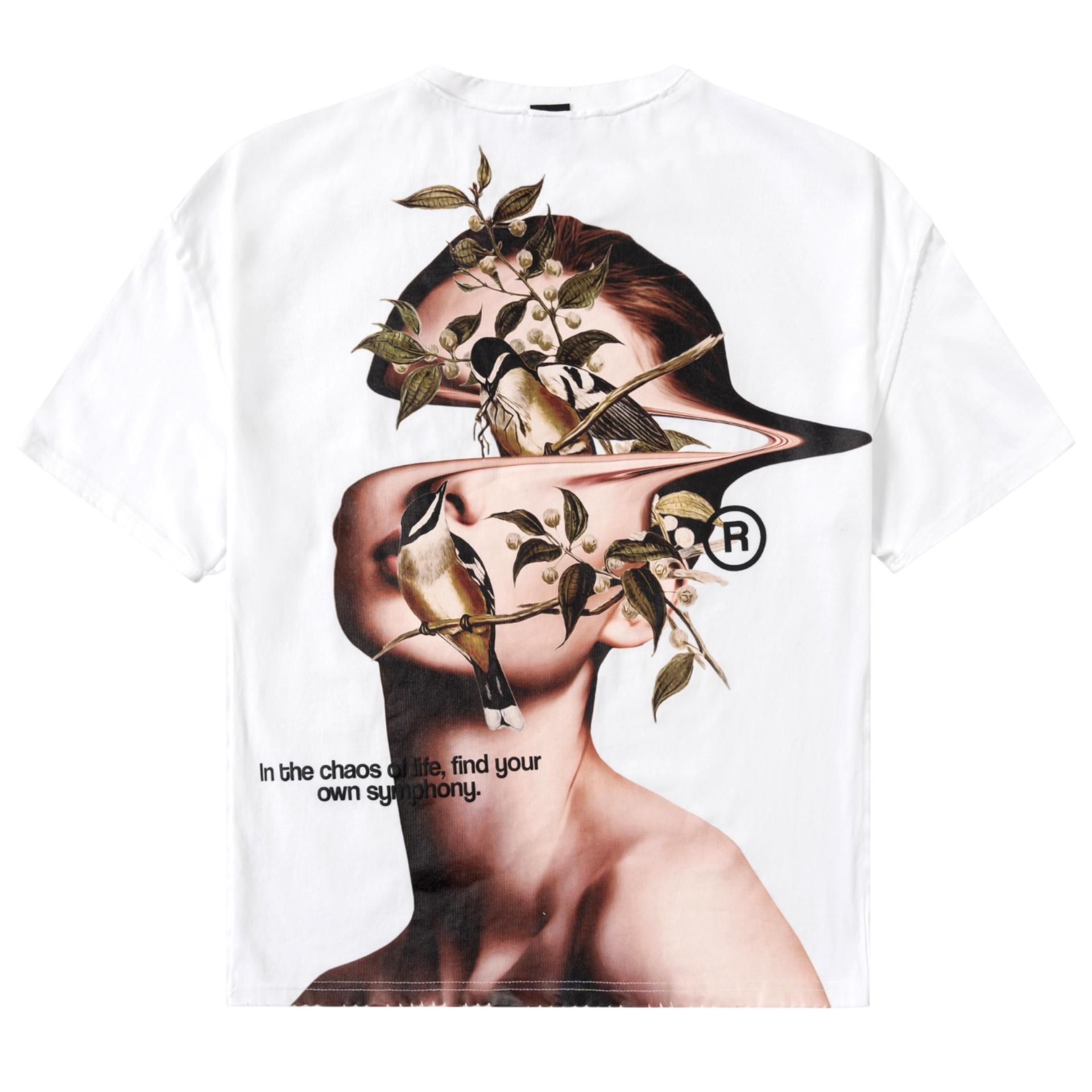 White Chaos Tee