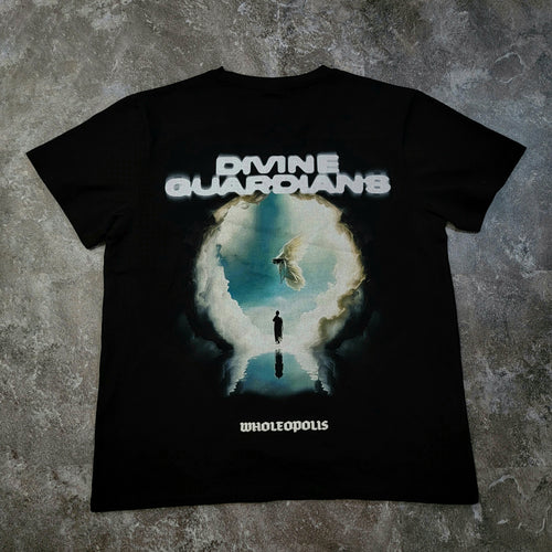 Divine Guardians Black Tee