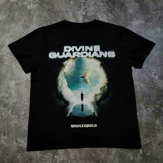 Divine Guardians Black Tee