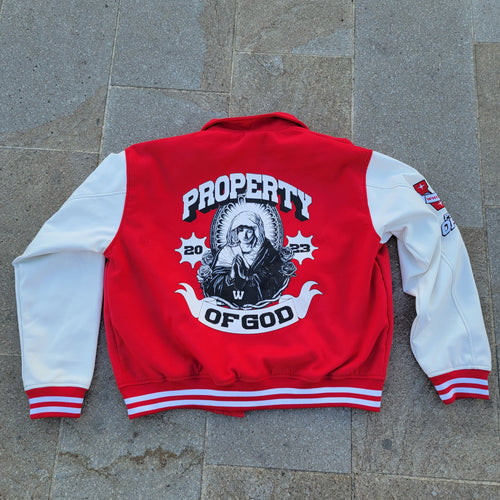 Angelic Attire Varsity Jacket