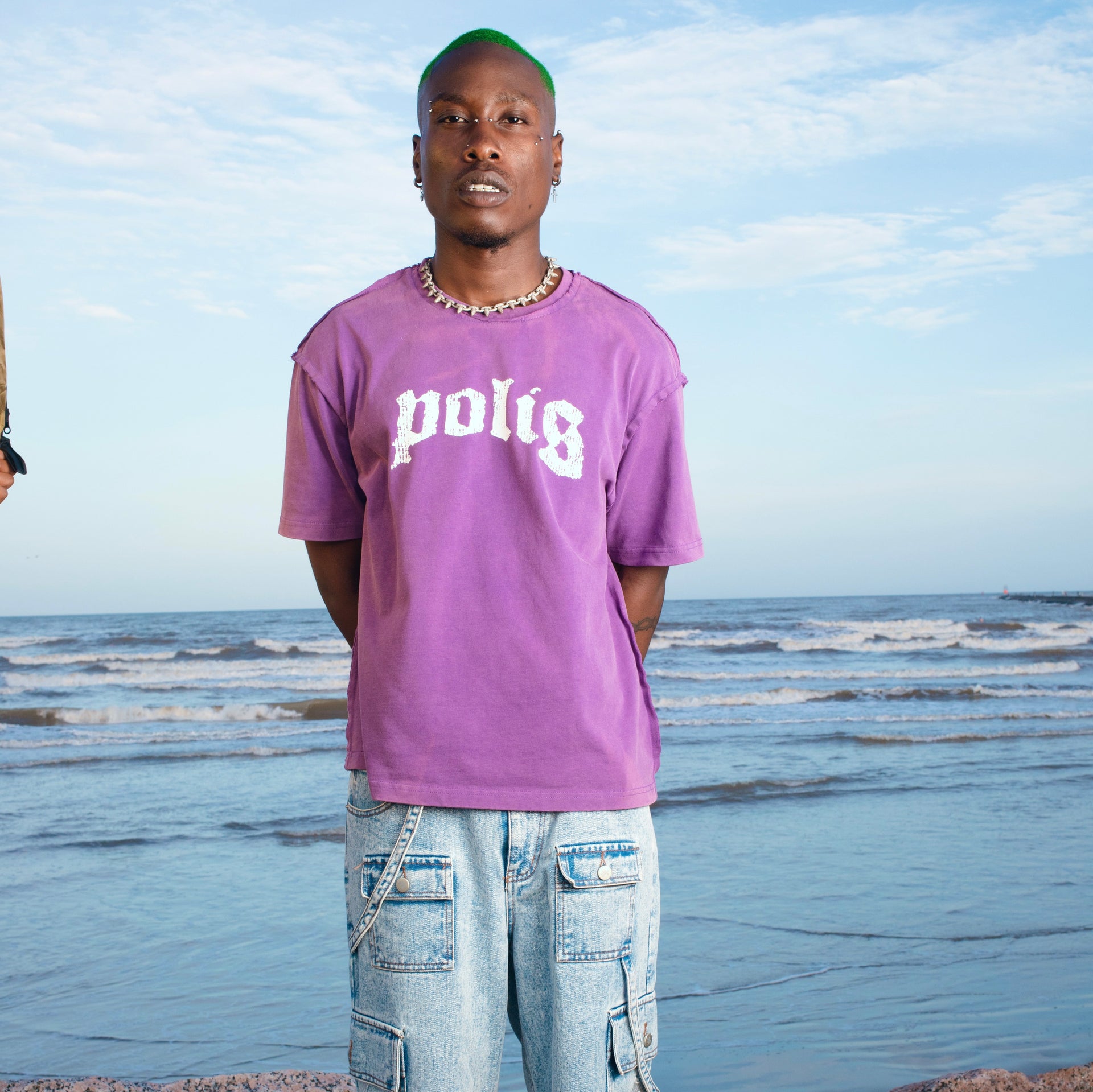 Purple Polis Tee